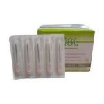 Agujas Descartables 40x12 Cono Rosa Larga