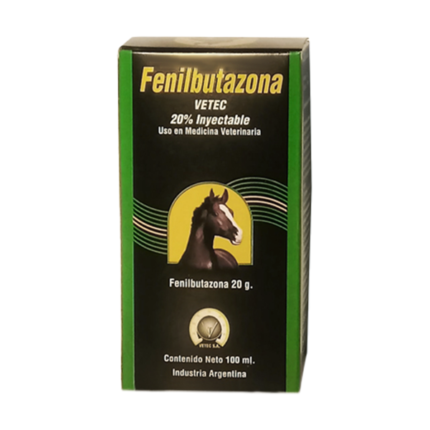 Fenilbutazona 20 % Vetec