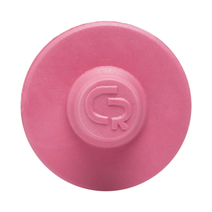 Caravana Botón Botón S/N Rosada