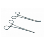 Pinza Kocher curva/recta 16 cm