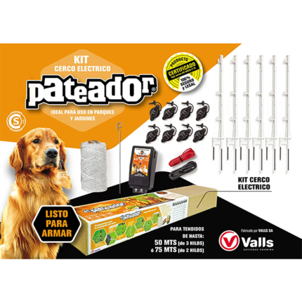 Kit Cerco Eléctrico Pateador mascotas / jardín